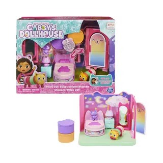 Spin Master Gabby's Dollhouse , Sweet Dreams Bedroom with Pillow Cat Figure and 3 Accessories, 3 Furniture and 2 Deliveries, Kids Toys for Ages 3 and up