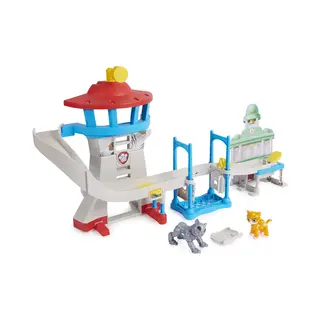 Spin Master Paw Patrol , Cat Pack Adventure Bay Lookout Tower Playset, with 2 Action Figures, Toys for Kids Ages 3 and up