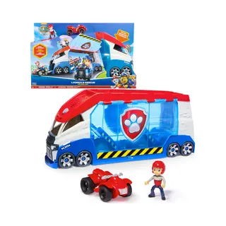 Spin Master Paw Patrol – Launch'n Rescue Paw Patroller Teamfahrzeug mit neuen Funktionen, inkl. Ryder-Figur und 1 Basis-Fahrzeug