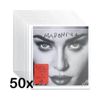 Lp Hoezen 50 Stuks – VinylCare Essential ShieldSleeve Record Sleeves - Lp Hoes - Vinyl Hoes – Polyethyleen Extra Stevig – Beschermhoes – Lp