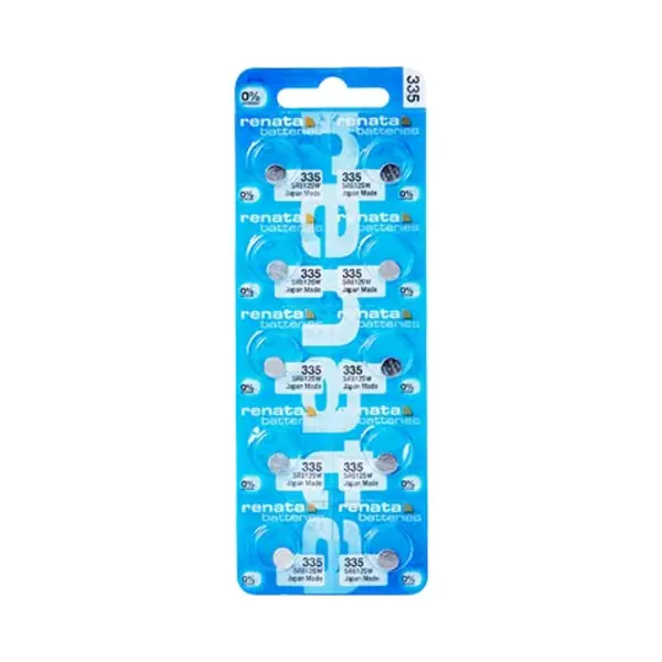Renata 335 / SR512W Zilveroxide Knoopcel Horlogebatterij - 1 Stuks thumbnail