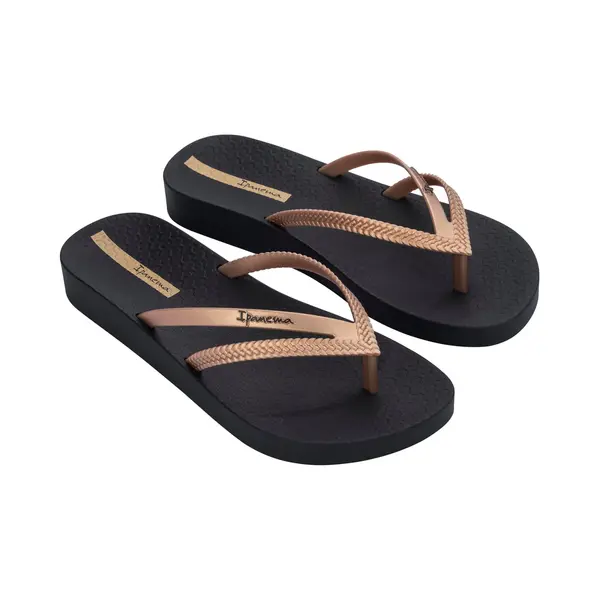 Ipanema Zehentrenner 82840 Bossa Soft V Fem Negro thumbnail