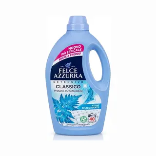 Felce Azzurra 8001280409578 wasmiddel Vaatwasserreiniger 3-in-1 kleurbeschermer, vlekverwijderaar & wasmiddel 1595 ml 1,59 kg
