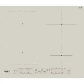Whirlpool WLB6860NE/S Silber Integriert Zonen-Induktionskochfeld 4 Zone(n)