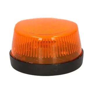Widmann Zwaailamp/zwaailicht Met Sirene - Led - Oranje - Waarschuwingslicht - 7 Cm