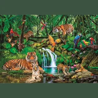 Clementoni Supercolor 21721 puzzel Legpuzzel 300 stuk(s) Dieren