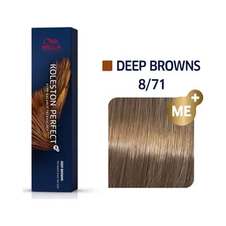 Wella Professionals Koleston Perfect Me+ - Haarverf - 8/71 Deep Browns - 60ml