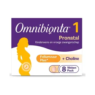 Omnibionta Pronatal 1 - Kinderwens En Vroege Zwangerschap - 56 Tabletten