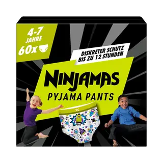Pampers Ninjamas (Maat M, Maandelijks Pakket, 60 Pcs.)