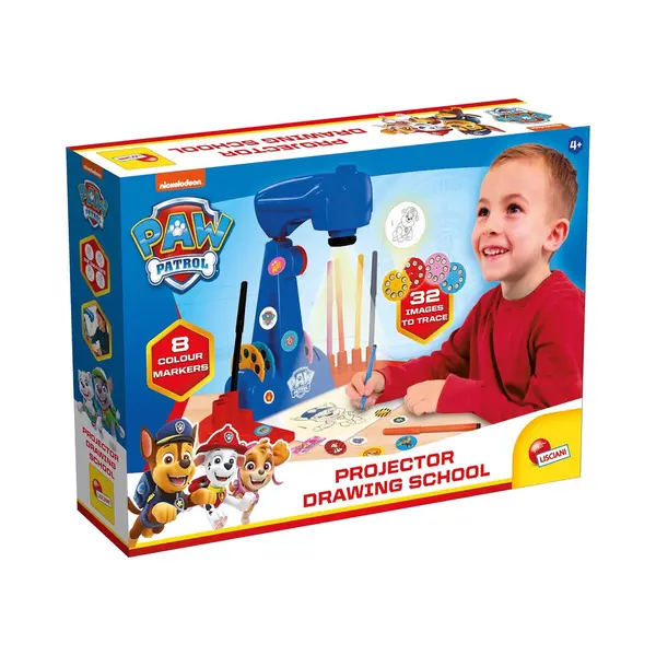 Liscianigiochi Lisciani - Paw Patrol - Projector Drawing School - Creative Drawing Set For Children From 5 Years - Learn To Draw By Projecting Your Favourite thumbnail