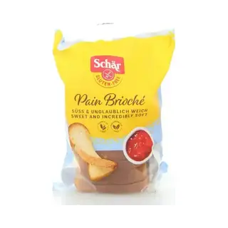 Italian Gourmet E.R. Schar Pain Brioché Pane Dolce Senza Glutine Glutenfreies Süßes Brot 370g