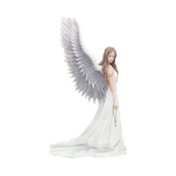 Nemesis Now - Spirit Guide - Beeld Door Anne Stokes - Wit - 24cm thumbnail