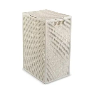 Curver Kaya Wasmand Met Deksel - 60L - 38x29x58, 5 Cm - Wit