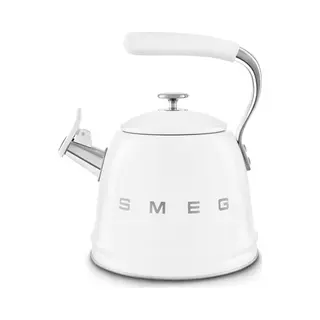 Smeg WKF01WH fluitketel 2,3 l Roestvrijstaal, Wit