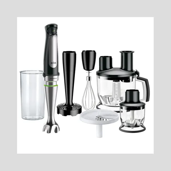 Braun Mq 7087X 1,2 l Pürierstab 1000 W Schwarz, Edelstahl thumbnail
