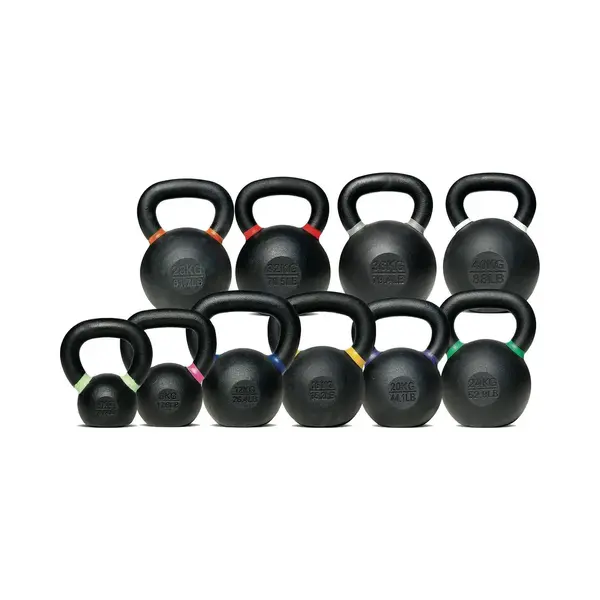 Toorx Fitness - Kettlebell- 10 Kg - Gietijzer - Gewicht - Zwart thumbnail