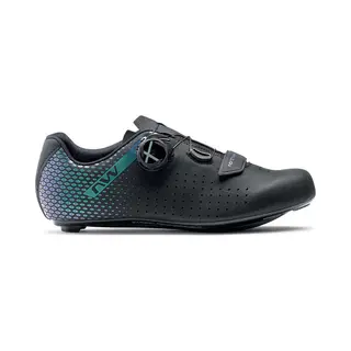 Northwave Core Plus Fahrradschuh Damen Schwarz/Blau