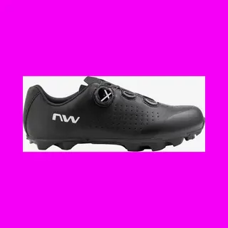 Northwave Scorpius Plus - Chaussures De Cyclisme Vtt Adulte | Chaussures Mountain Bike, Noir , 44 Eu
