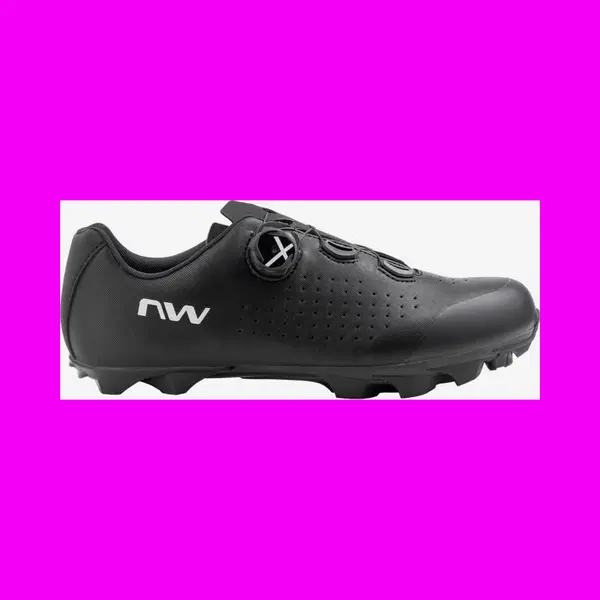 Northwave Scorpius Plus - Chaussures De Cyclisme Vtt Adulte | Chaussures Mountain Bike, Noir , 44 Eu thumbnail