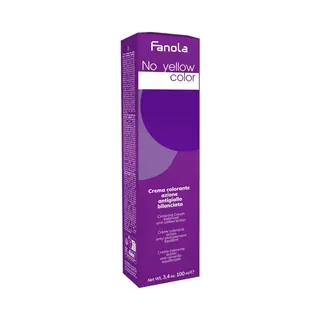 Fanola No Yellow Color Colouring Cream Balanced Anti-Yellow Action - 100 Ml