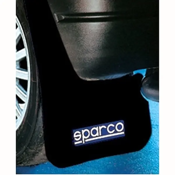 Sparco Universele Spatlappen 'Large' - Zwart, Set à 2 Stuks thumbnail