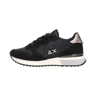 SUN68 Stargirl Glitter Logo Damen Schuhe Schwarz - 36