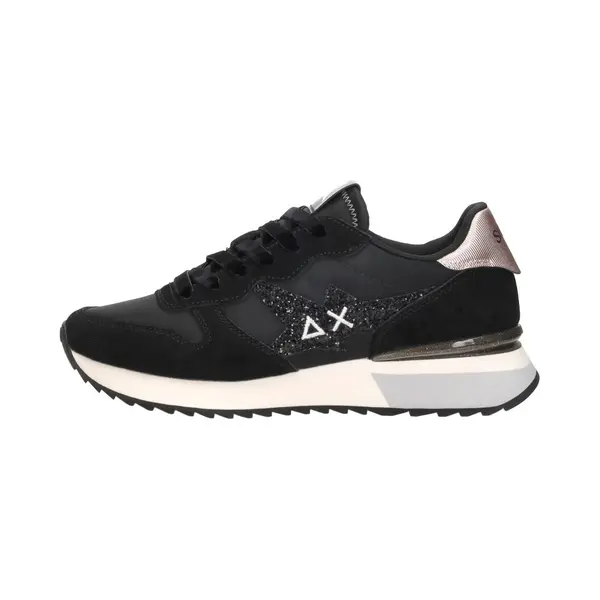 SUN68 Stargirl Glitter Logo Damen Schuhe Schwarz - 36 thumbnail
