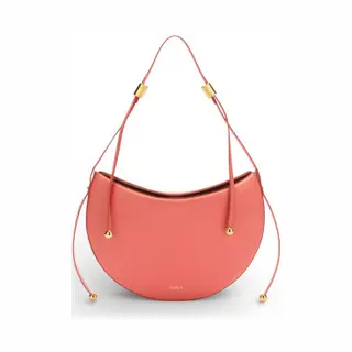 Furlavoor Vrouwen. WB01868-BX3104 Koraal Maansteen Handtas (Osfa), Casual, Leer