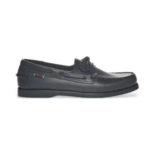Sebagovoor Mannen. 7000H00 Portland Leren Mocassins Zwart (42), Leer, Plat, Veters, Casual