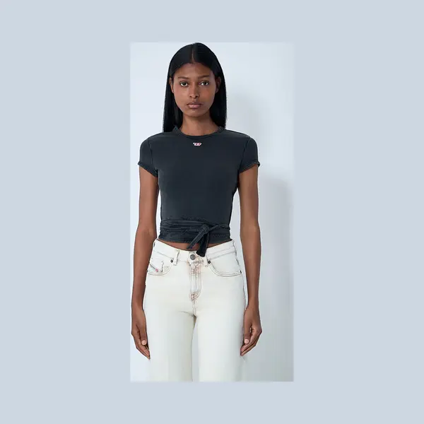 Diesel T-bunny Top - Woman Tops Denim L thumbnail