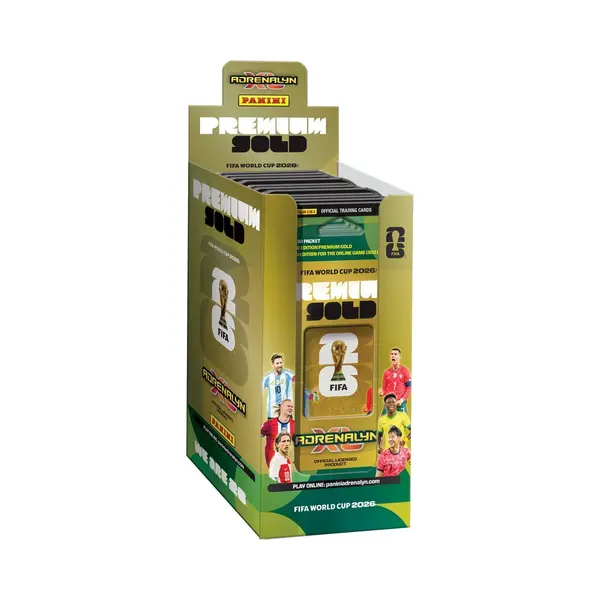 Panini Fifa World Cup 2026 Trading Cards Premium Gold Box (10) thumbnail