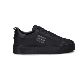 Antony Morato Metal Bold Sneakers Zwart Leer Heren - Zwart - 42