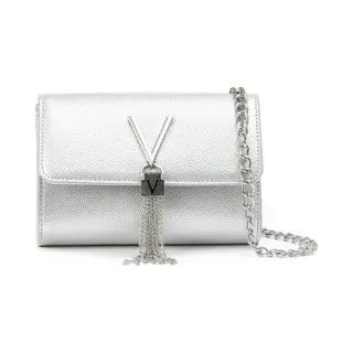 Valentino Bags Divina S - Crossbodytas/Clutch - Imitatieleer - Zilver