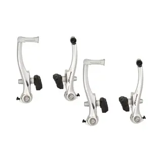 V-brake Set Saccon Voor En Achter Aluminium - Zilver