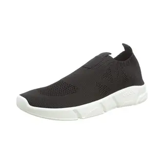 Geox Boys J Aril Boy Sneakers, Black, 11.5 Uk