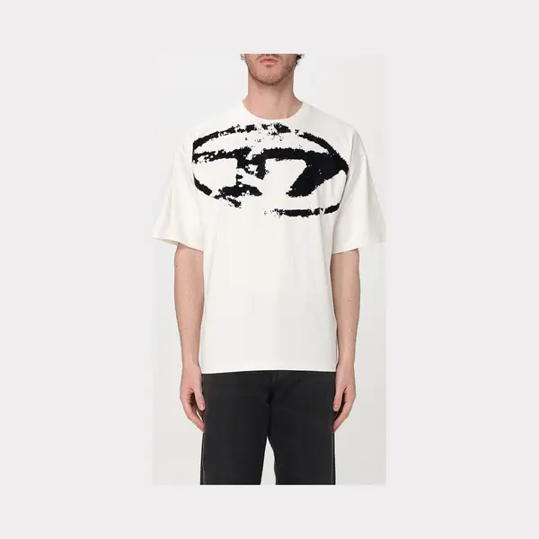 T-Shirt Diesel Men Color Ivory thumbnail