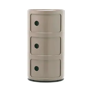 Kartell - Storage Componibili - Grey - Abs - Designer Anna Castelli Ferrieri