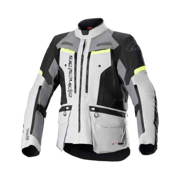 Alpinestars 3207023-9195-S motorjack & -vest Man Grijs, Geel thumbnail