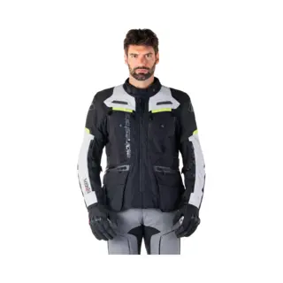 Alpinestars Bogotá Pro Drystar® Jas Black Ice Gray Yellow Fluo