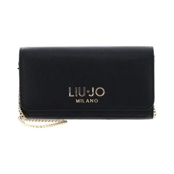 Liu Jo Portemonnee Schoudertas Caliwen Bifold Wallet Nero Zwart thumbnail