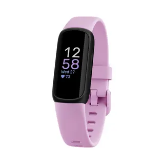 Fitbit Inspire 3 Amoled Armband-activiteitentracker Zwart, Lila