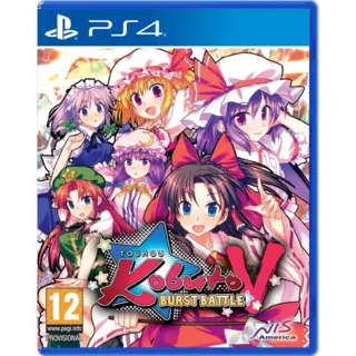 Nis America Touhou Kobuto V : Burst Battle PlayStation 4