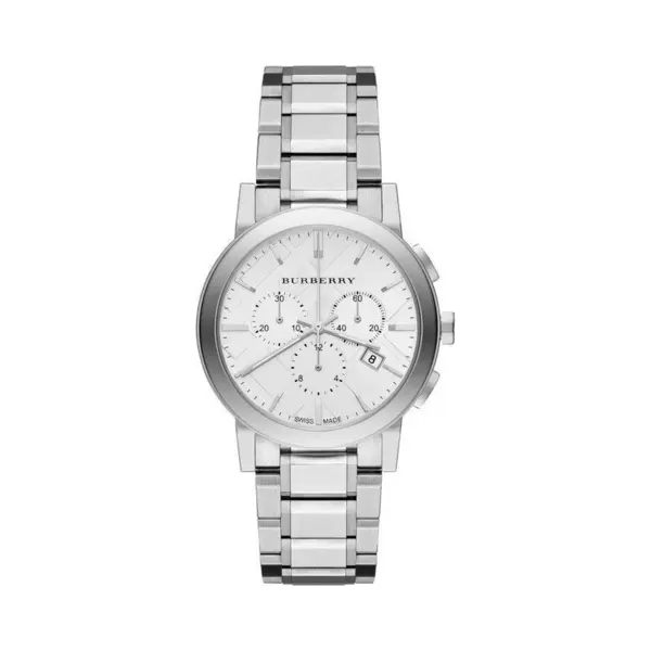 Burberry BU9750 City Chronograph Silver Dial Stainless Steel Women's Watch thumbnail