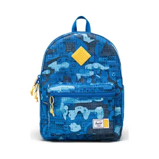 Lego Herschel Heritage Kids Backpack - Abstract Bricks Blue