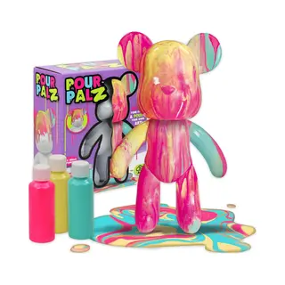 Gear2Play Pour PalZ Large Paint Bear Bubblegum Pop - Gietverfset