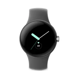 Google Pixel Watch Amoled 41 mm Digitaal Touchscreen Zilver Wifi Gps