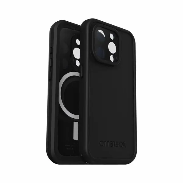 OtterBox Frē Mit MagSafe (Apple IPhone 15 Pro), Smartphonehoes, Zwart thumbnail
