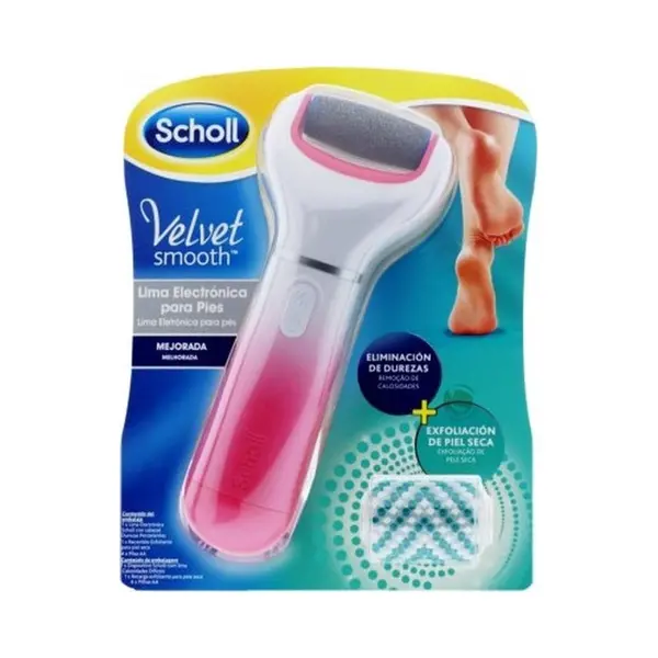 Elektronisches Fußpflegesystem Scholl Aus Glattem Samt Mit Peeling-Ladekopf thumbnail