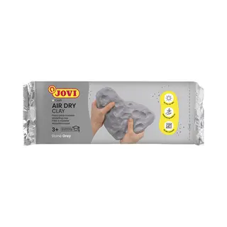 Jovi JOV85G materiaal voor pottenbakken en boetseren Boetseerklei 500 g Grijs 1 stuk(s)