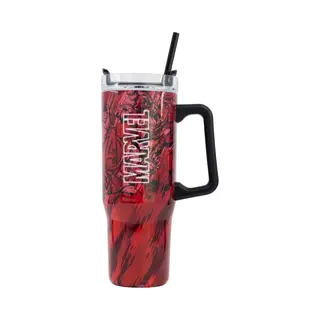 Stor Waterfles Van Roestvrij Staal, Marvel 665 Ml, Waterdichte Sluiting Met Handvat, Duurzaam, Herbruikbaar, Voor School, Sport, Reizen